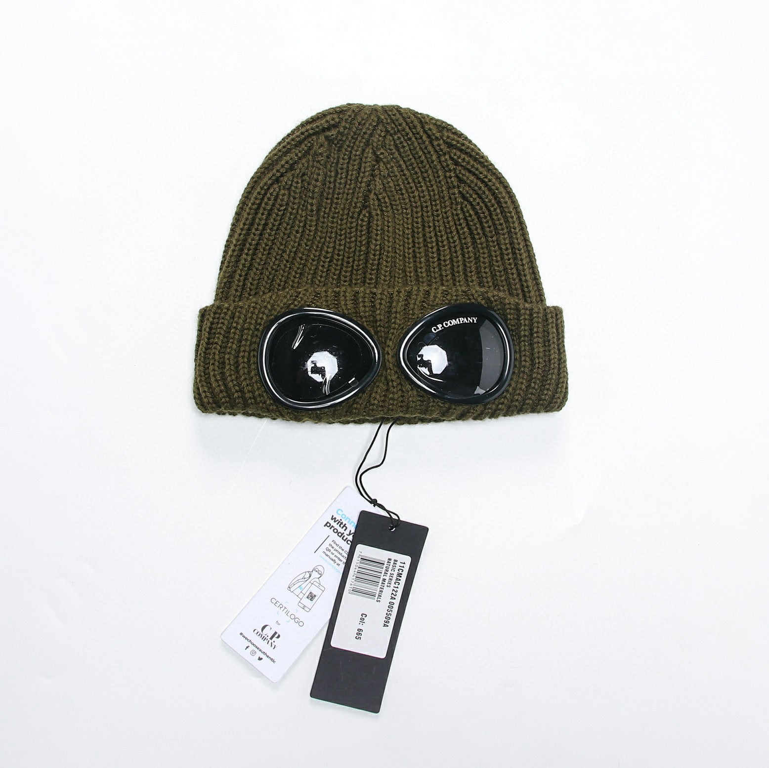 Beanie Hat with Integrated Goggles