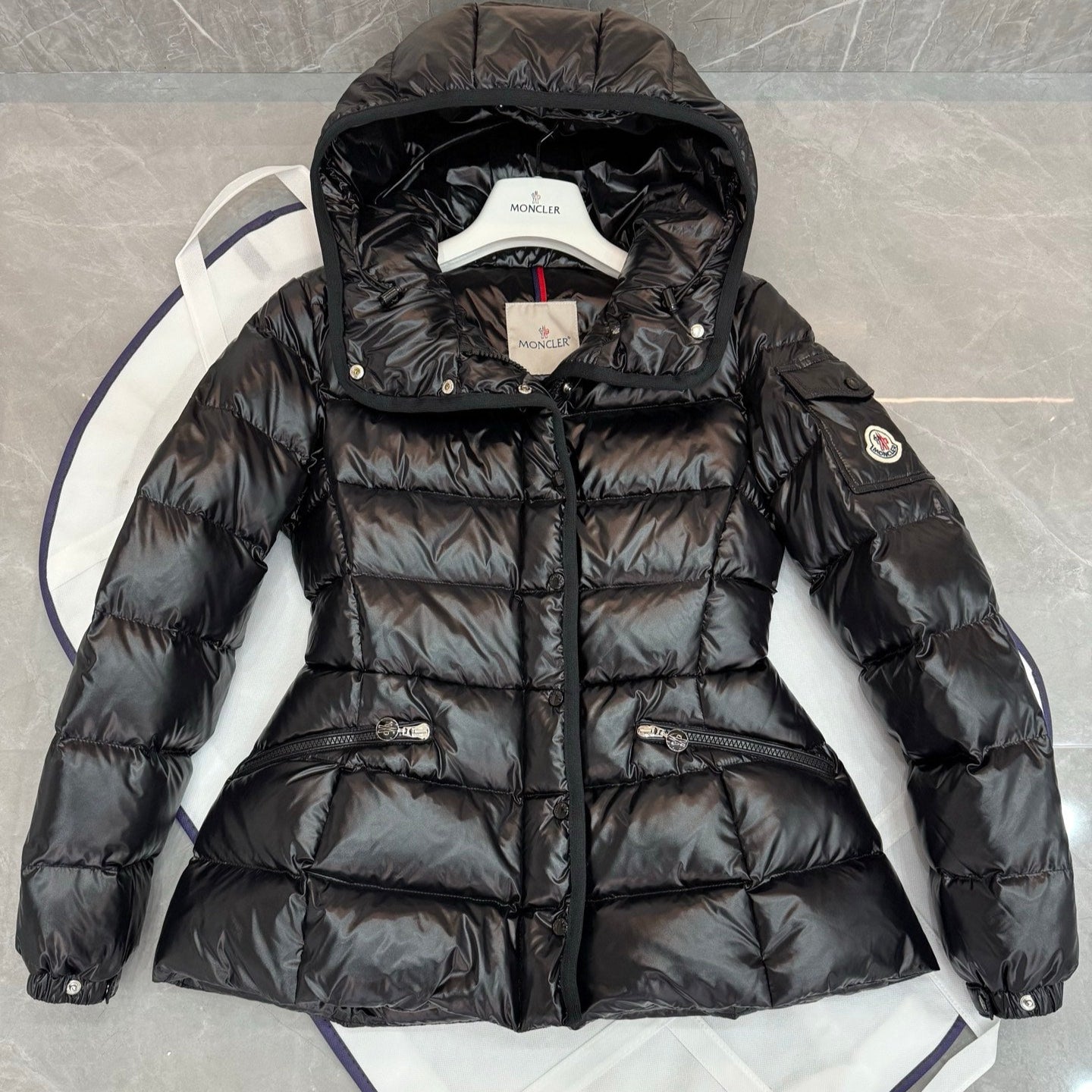 Barante Short Down Jacket 70s Inspired Design